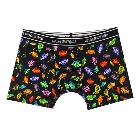 Comic Print Boxers (Single)