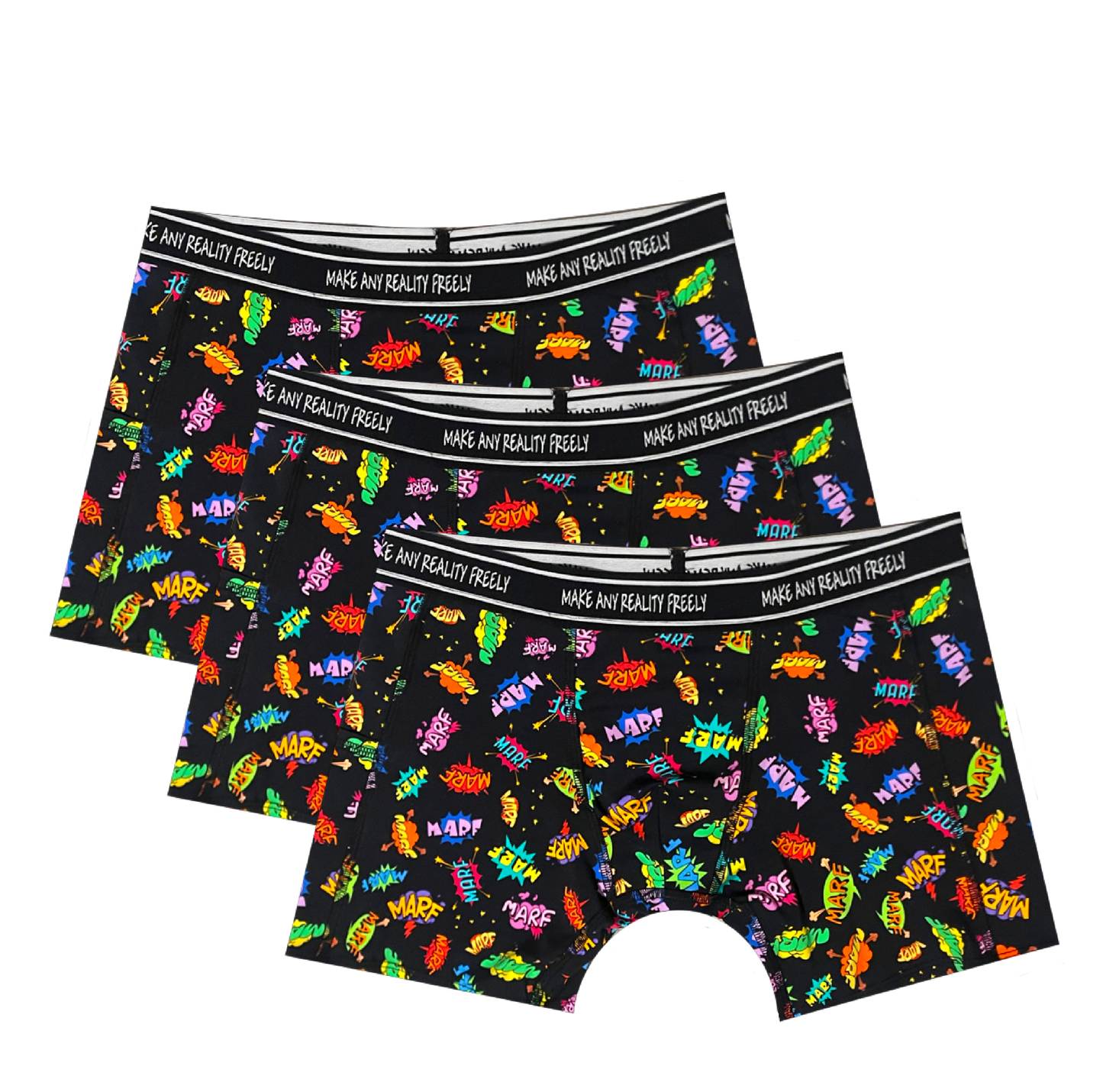 Comic Print Boxers (3 Pack)